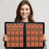 16 Pocket Card Binder, 1000+ Premium Zip Trading Card Binder, Double Sided Pocket Card Binder Album, Ringless Card Folder for MTG, TCG, Sports Card (Red, 16Pockets) view 2