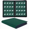 1000+ Pockets Trading Card Binder, 16 Pocket Ringless Side Loading Card Holder Album, Trading Card Album Fit for YuGiOh, MTG, TCG, Game Cards, Sports Cards, Business Cards (Green) view 1