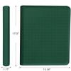 1000+ Pockets Trading Card Binder, 16 Pocket Ringless Side Loading Card Holder Album, Trading Card Album Fit for YuGiOh, MTG, TCG, Game Cards, Sports Cards, Business Cards (Green) view 4