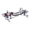 1/10 Scale CNC Metal Chassis Kit for RC Track Vehicle SCX10 II III Pro Capra TRX4 Twin I-Beam 2WD Pre-Runner Upgrade DIY Parts (Silver) view 1