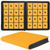 16 Pocket Card Binder, 1000+ Premium Zip Trading Card Binder, Double Sided Pocket Card Binder Album, Ringless Card Folder for MTG, TCG, Sports Card (Yellow, 16Pockets) view 1