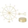 JAOCDOEN Ferris Wheel Perpetual Motion Toy, Innovative Gold Model, Magnetic Art Craft for Home, Office, Living Room Decoration, Exquisite and Fashionable Design view 3