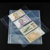 10 Pcs Money Banknote Paper Page Collection Holder Sleeves Loose for LEAF Sheet Note Banknotes Currency 4-Pocket Holders for PAGES Album Paper Money Sleeves view 3