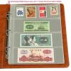 10 Pcs Money Banknote Paper Page Collection Holder Sleeves Loose for LEAF Sheet Note Banknotes Currency 4-Pocket Holders for PAGES Album Paper Money Sleeves view 4