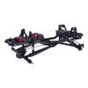 1/10 Scale CNC Metal Chassis Kit for RC Track Vehicle SCX10 II III Pro Capra TRX4 Twin I-Beam 2WD Pre-Runner Upgrade DIY Parts (Black) view 1