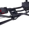 1/10 Scale CNC Metal Chassis Kit for RC Track Vehicle SCX10 II III Pro Capra TRX4 Twin I-Beam 2WD Pre-Runner Upgrade DIY Parts (Black) view 3