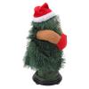 Electric Singing Dancing Christmas Tree,Green Xmas Tree Plush Toy Rotating Christmas Ornament,Cute Plant Shape Christmas Tree Figurine Decoration for Kids view 1