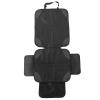 Baby Car Seat Protector, Kid Baby Wear Car Seat Protector with Mesh Storage Pockets (Black Line) view 3