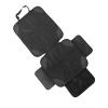 Baby Car Seat Protector, Kid Baby Wear Car Seat Protector with Mesh Storage Pockets (Black Line) view 4