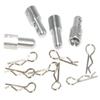 LJXSZ Heighten Body Mount & Body Clips Compatible with 1/14 MJX Hyper Go Upgrade 14301 14302 14303 14209 14210 Rc Car Aluminum Alloy Part(Silver) view 3