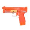 lififun Zhenweiqi Fire Rat Soft Dart Blaster, Premium Half Dart Blaster Soft Bullet Blaster for Adults, Teens Includes Magazine & 20 Half-Length Darts, Toy Pistol Blaster 82 ft Range S200 (Orange) view 1