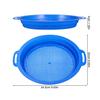 JOINPAYA 3PCS Plastic Sand Sifter Sieves: Kids 9.64 X 8.66 X 1.18 Inches Multicolor Beach Pack Digging Discovery Rocks Sand Sifting Supplies Tools for Backyard Beach Travel Party view 2