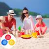 JOINPAYA 3PCS Plastic Sand Sifter Sieves: Kids 9.64 X 8.66 X 1.18 Inches Multicolor Beach Pack Digging Discovery Rocks Sand Sifting Supplies Tools for Backyard Beach Travel Party view 4