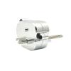 cvking RC Gearbox Compatible with MN82 MN78 1/12 RC Car Upgrade Parts Replacement Accessories Metal Transmission Gear Box Gearbox with Gear(Silver) view 1