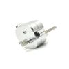 cvking RC Gearbox Compatible with MN82 MN78 1/12 RC Car Upgrade Parts Replacement Accessories Metal Transmission Gear Box Gearbox with Gear(Silver) view 2
