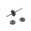 cvking RC Gearbox Compatible with MN82 MN78 1/12 RC Car Upgrade Parts Replacement Accessories Metal Transmission Gear Box Gearbox with Gear(Silver) view 3