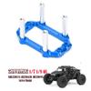 Aluminum Steering Servo Mount Set for 1/8 Arrma Kraton Notorious Outcast Talion Typhon1/7 Mijave 6S Upgrade Parts,Replacement of #ARA320574 AR320430(Navy Blue) view 2