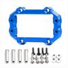 Aluminum Steering Servo Mount Set for 1/8 Arrma Kraton Notorious Outcast Talion Typhon1/7 Mijave 6S Upgrade Parts,Replacement of #ARA320574 AR320430(Navy Blue) view 3