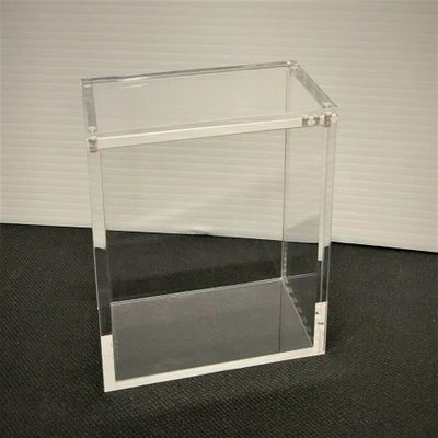 Acrylic Clear Magnetic Display Case 6MM Thick Magnetic Closure Made for Pokemon TCG Booster Boxes