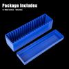 Blue ABS Material Storage Box Plastic Case for 20 Certified PCGS NGC Slabs Coin Holders Accessory view 3