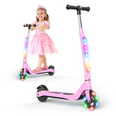 EPCTEK Electric Scooter for KidsScooter for Kids Ages 6-12, 8 Mph Top Speed, Up to 8 Miles Range, 3 Heights Adjustable, Light - Up, Gifts for Youngsters