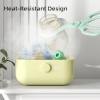 Baby Bottle Tong, Anti-Slip Pacifier Bottle Tongs, Silicone Baby Safety Bottle Holder, Scissor Design Multi-Functional High-Temperature Resistant TongGreen view 2