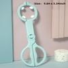 Baby Bottle Tong, Anti-Slip Pacifier Bottle Tongs, Silicone Baby Safety Bottle Holder, Scissor Design Multi-Functional High-Temperature Resistant TongGreen view 4