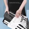 88 Keys Roll Up Piano, Portable Rechargeable Hand Roll Piano Keyboard, 128 Rhythms, 128 Tones, Roll Out Keyboard Piano for Kids and Beginners view 3
