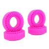 RC Tire Foam, 3 Layer Silicone Heat RC Tire Foam Inserts 4pcs 1/10 RC (Rosy) view 3