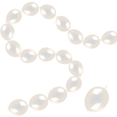100 Pcs Quick Link Balloons Clear 6 inch, Latex Linking Balloons for Balloon Wall/Arches/Chains, Birthday Party Wedding Anniversary Graduation Arch Party Decor (clear)