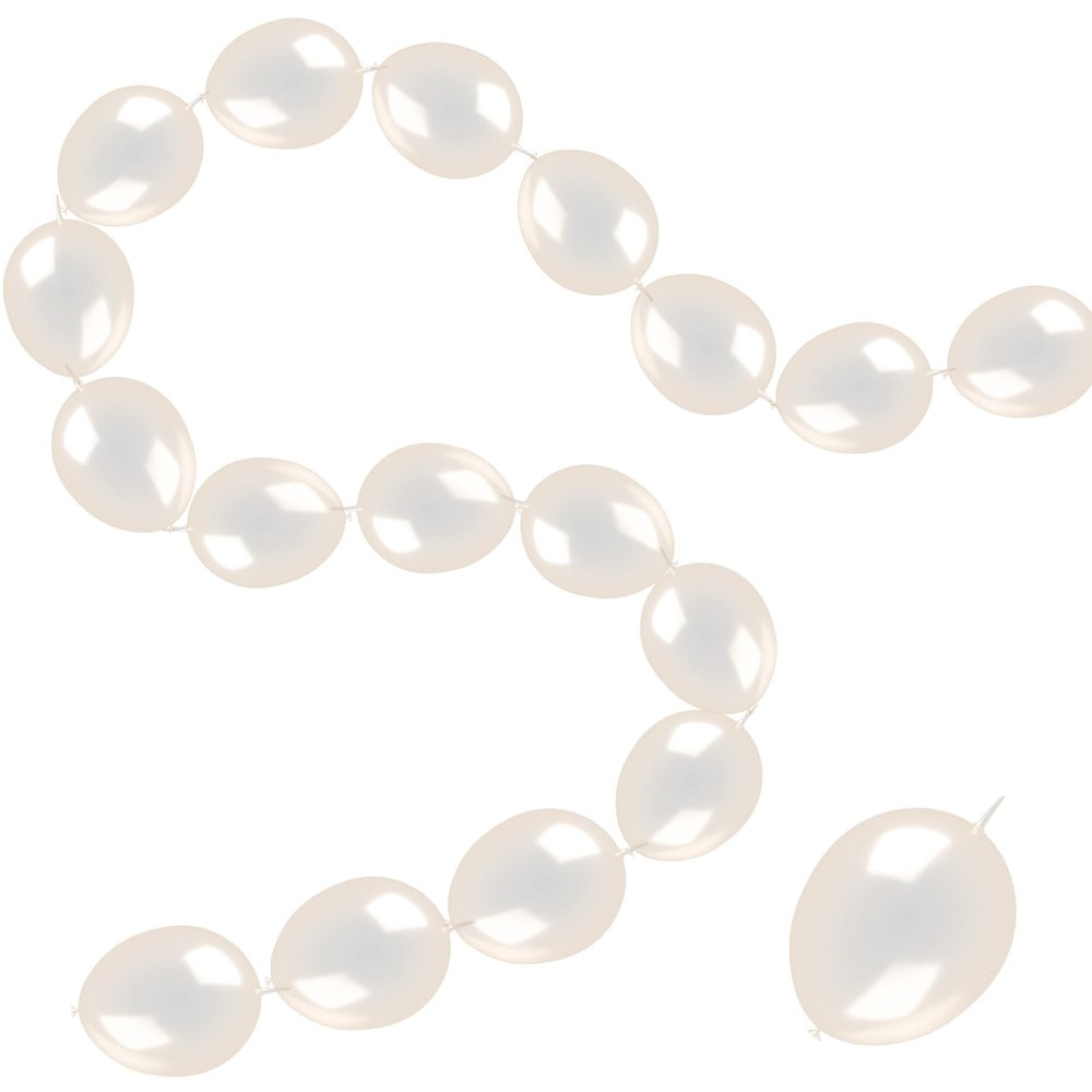 100 Pcs Quick Link Balloons Clear 6 inch, Latex Linking Balloons for Balloon Wall/Arches/Chains, Birthday Party Wedding Anniversary Graduation Arch Party Decor (clear)