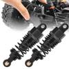 2pcs RC Metal Shock, RC Car Shock Minus Replacement Parts, RC Shock Kit for 1:10 RC Car Black (65MM) view 2