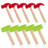 Nagpew 10 Pack Kids Hammer Toy, Wooden Small Simulation Maintenance Tools, Pretend Play Educational Toys for Teens Girls Boys School Games Supplies view 1