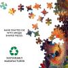 300 Pieces Hedgehog Jigsaw Puzzle with Mushroom Hat, Funny Home Decor for Beginners, Cute Hedgehog Jigsaw Puzzle for Adults for Relaxation view 4