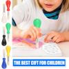 24 Pcs Kids Paint Brushes Washable Toddler Paint Brushes Jumbo Preschool Paint Brushes with Easy to Hold Handles Grip Toddler Tempera Paint Brushes for Kids Painting Poster, 4 Color view 3