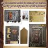 DIY Dollhouse Booknook, Book Nook Miniature Kit for Bookshelf Insert Decor Crafts for Adults and Teens, 3D Wooden Puzzle Bookends with Sensor Led Light (William Castle) view 3