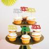 24 Pack Christmas Cupcake Toppers - Merry Christmas & Xmas Holiday Cupcake Picks - Boy Girl Baby Shower & Birthday Party Cake Decorations view 3