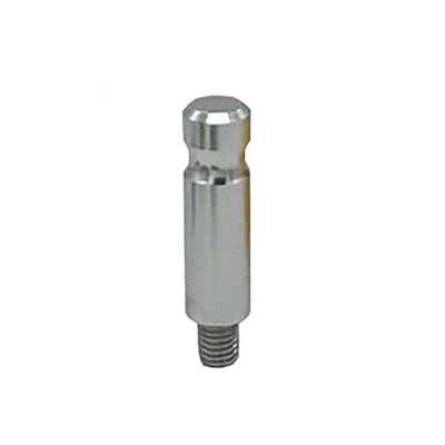 Dia 12mm Aluminum adaptor with M8 male thread, Adapter M8-Snap-on prisms plug plug for wall bolts