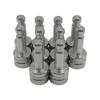 10pcs Aluminum Adapter Replacement For Prism GPS Total Station 5/8" x 11 Female Thread To12 mm Pole Fit Snap-On Prisms view 2
