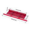 Aluminum Rock Side Sliders Plate Adjustable for 1/8 1/10 RC Crawler Car SCX10 II 90046 Wrangler TRX4 YiKong CC01 TF2 Gen8 Parts (Red) view 2