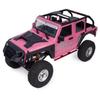 Aluminum Rock Side Sliders Plate Adjustable for 1/8 1/10 RC Crawler Car SCX10 II 90046 Wrangler TRX4 YiKong CC01 TF2 Gen8 Parts (Red) view 3
