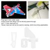 Control Horns and Clevis Kit for RC Airplane Foam Fixed Wing Aircraft - 20 Sets 4 Hole - Essential Upgrades for Electric Aircraft view 3