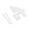 Control Horns and Clevis Kit for RC Airplane Foam Fixed Wing Aircraft - 20 Sets 4 Hole - Essential Upgrades for Electric Aircraft view 4
