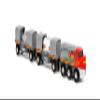 BRIO World  36089 Trains of The World Santa Fe Train | Wooden Toy Train for Kids Aged 3 Years Up view 1