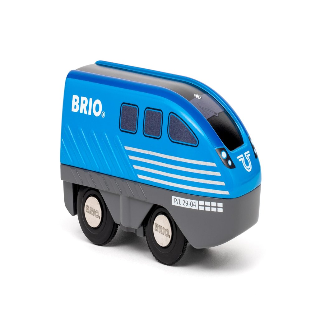 BRIO World  36019 Pull Back Train | Toy Train for Kids Aged 3 Years Up