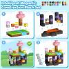 100PCS Magnetic Blocks, Magic Forest Set for Boys & Girls Toys Age 3-5 6-8 8-10, Magnetic Tiles 1" Building Blocks Toddler STEM Sensory, Creative Kids Games Kids Toys view 4