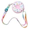 Girls Crossbody Purse Cartoon Silicone Donut Handbag Cute Kids Shoulder Bag for Gift, Cartoon Purse Bags view 1