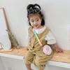 Girls Crossbody Purse Cartoon Silicone Donut Handbag Cute Kids Shoulder Bag for Gift, Cartoon Purse Bags view 3