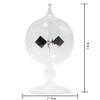 Viodmss 3X Clear Solar Power Radiometer Sun Light Vanes Glass Radiometer Science Educational Light Mill view 3