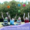 Tendry Moon Ball, Extreme High Bouncing Ball Moon Shape for Kids of All Ages, Improve Hand-Eye Coordination, Easy to Grip and Catch by Athletes as a Sport Training Balls (4 Pcs) view 2